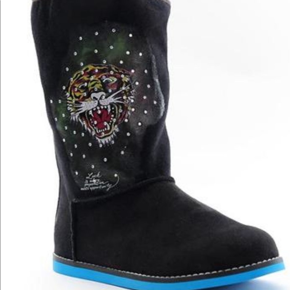 Ed Hardy kids boots